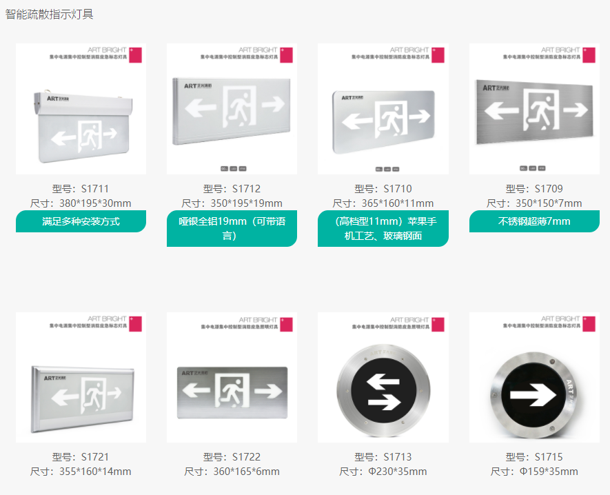 藝光GB51309-2018標(biāo)準(zhǔn)A型消防應(yīng)急燈具，智能疏散系統(tǒng)